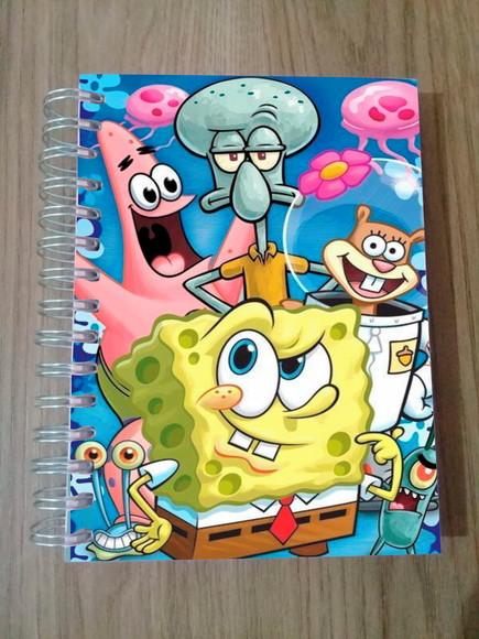Agenda Personalizada Bob Esponja