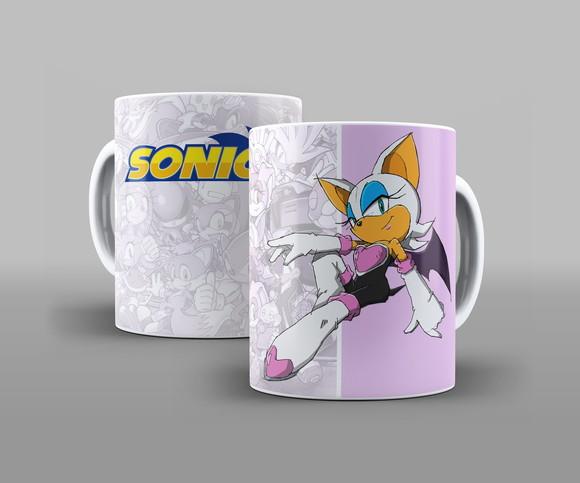 Caneca Rouge the Bat Sonic