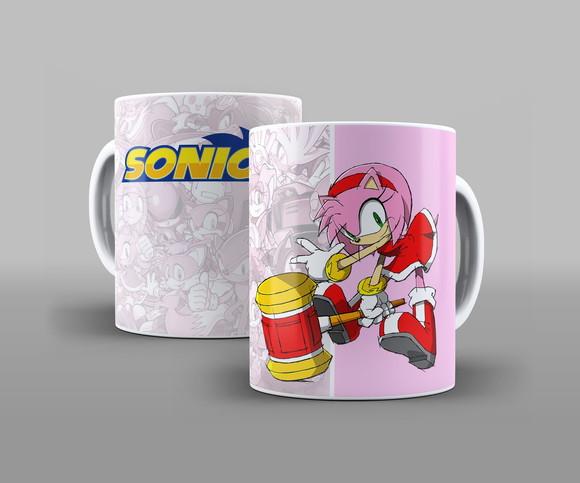 Caneca Amy Rose Sonic
