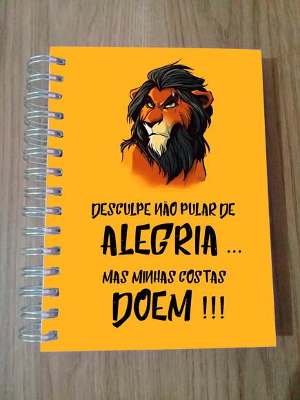 Agenda Personalizada Scar o Rei Leão