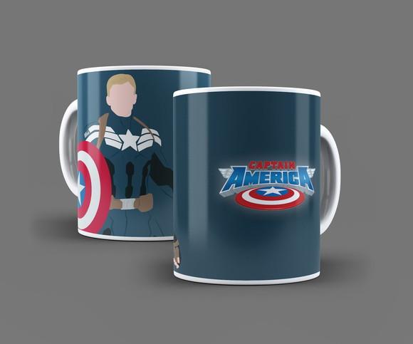 Caneca Capitão America