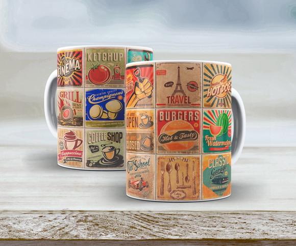 Caneca Vintage