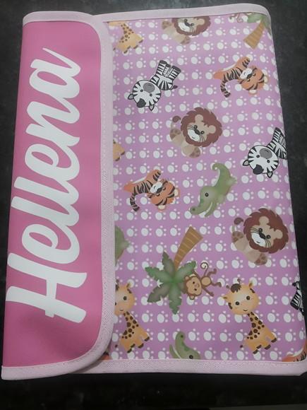 Capa Porta Documentos Safári Rosa