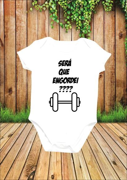Body para Bebê Será que Engordei ?