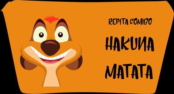 Necessaire Timão Hakuna Matata Tamanho G
