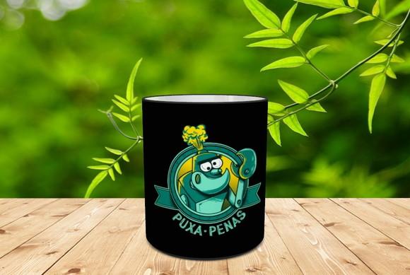 Caneca Frank Puxa Penas