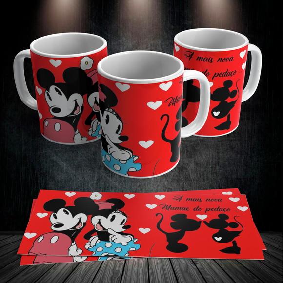 Caneca Minnie Gestante  a Mais Nova Mamãe do Pedaço