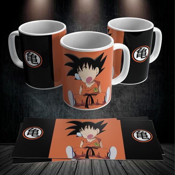 Caneca Son Goku Dormindo