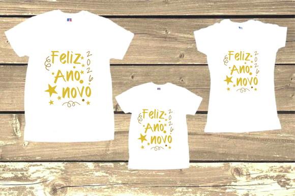 Trio Camiseta Feliz 2026