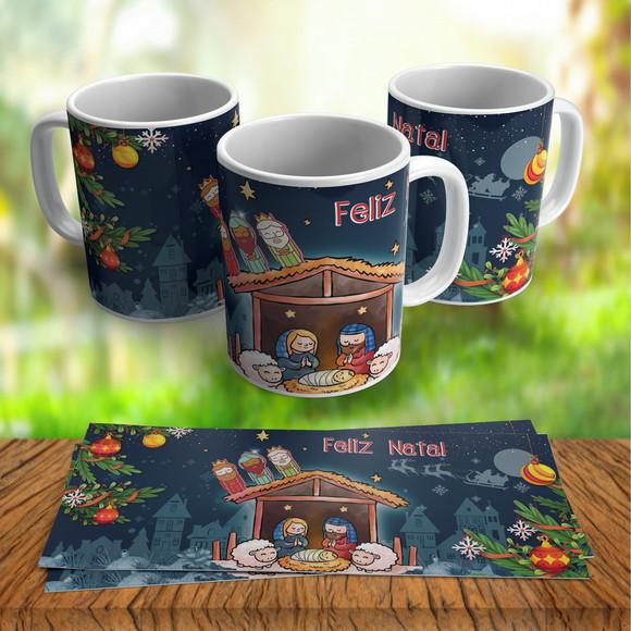 Caneca Natalina Feliz Natal