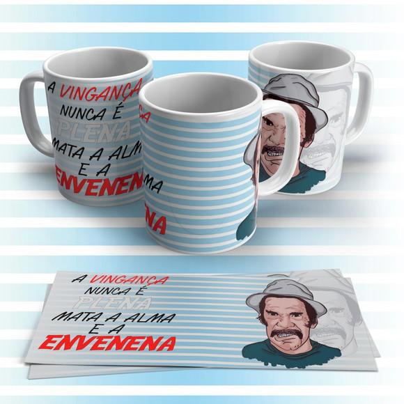 Caneca Seu Madruga A vingança nunca é plena