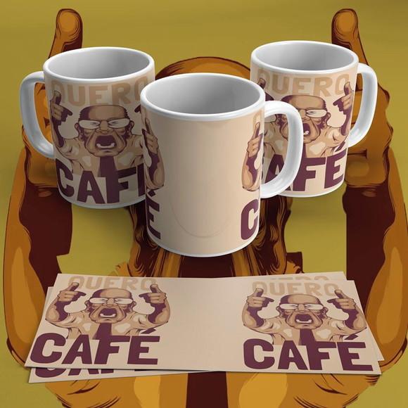 Caneca Quero Café