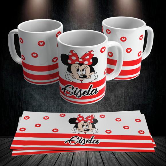 Caneca Minnie Vermelha #5