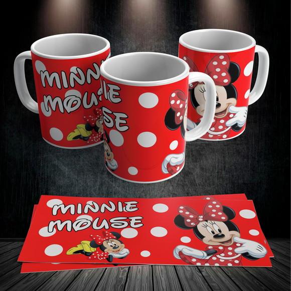 Caneca Minnie Vermelha