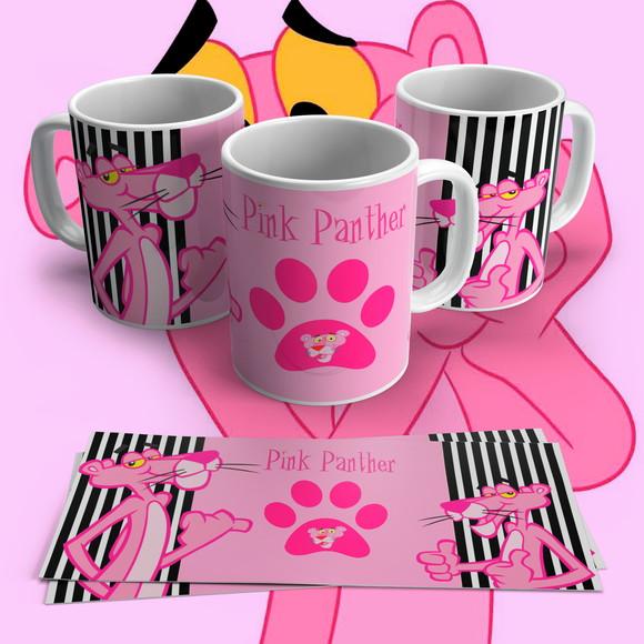 Caneca Pantera Cor de Rosa