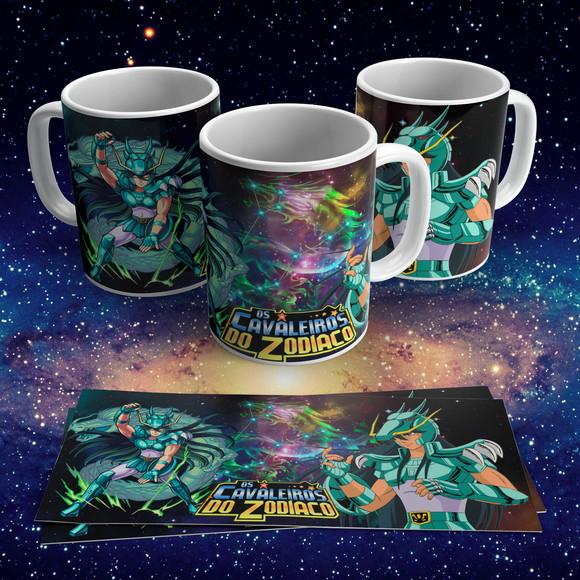 Caneca Cavaleiros do Zodíaco Shiryu Dragão