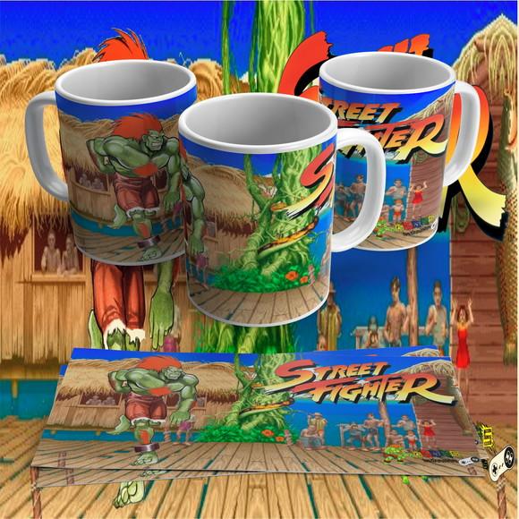 Caneca Street Fighter Blanka