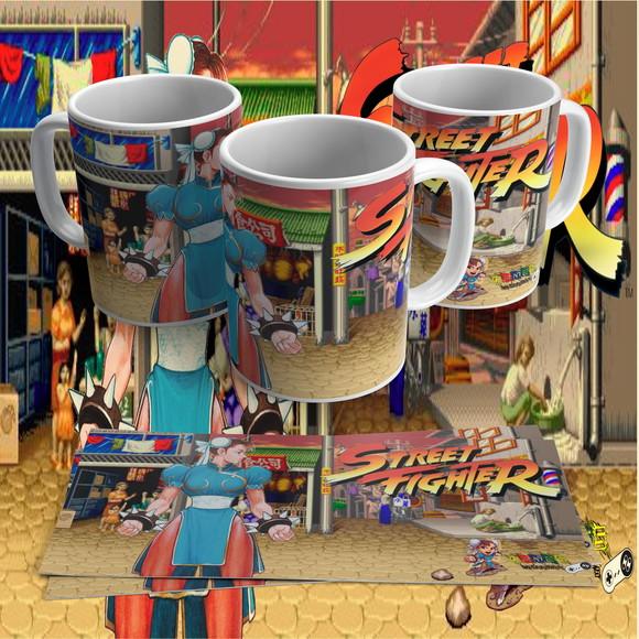 Caneca Street Fighter Chun-li