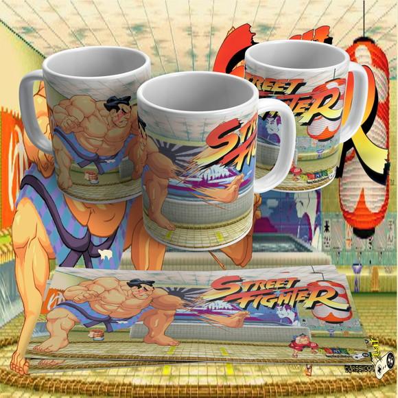 Caneca Street Fighter E-Honda