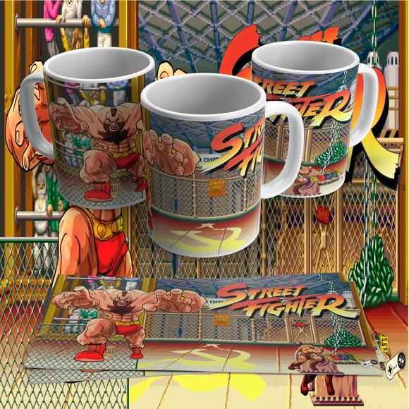 Caneca Street Fighter Zanguief