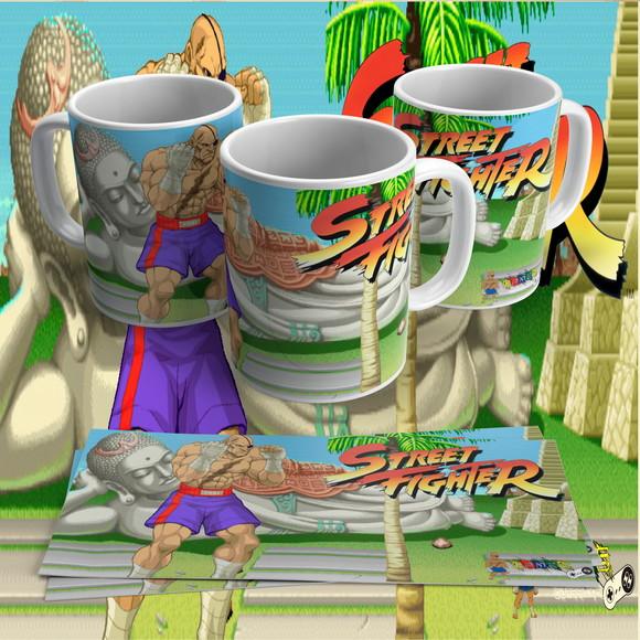 Caneca Street Fighter Sagat