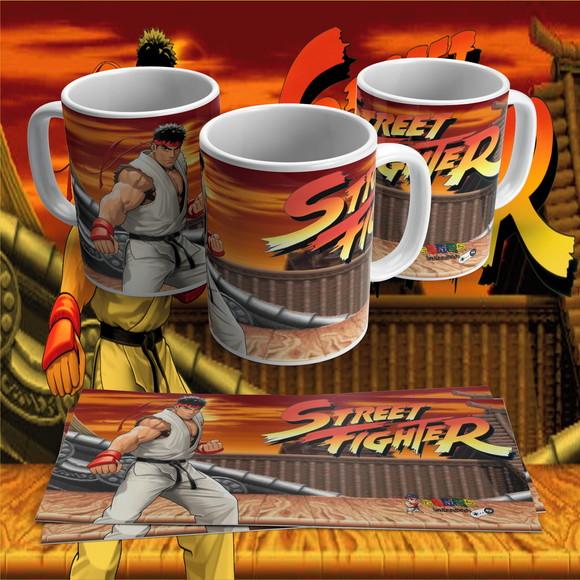 Caneca Street Fighter Ryu