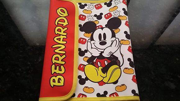 Capa Porta Documentos Mickey Mouse