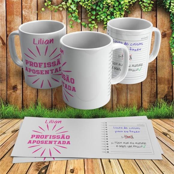 Caneca Profissão Aposentado