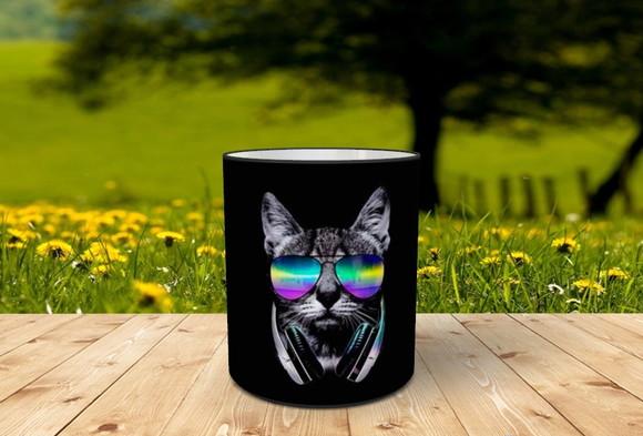 Caneca Gato Estiloso