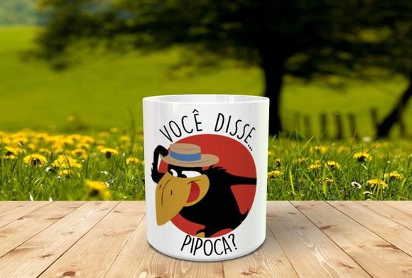 Caneca Você Disse Pipoca?