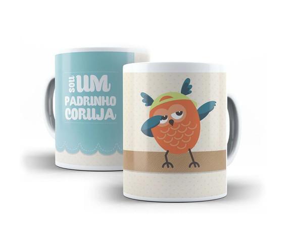 Caneca Padrinho Coruja