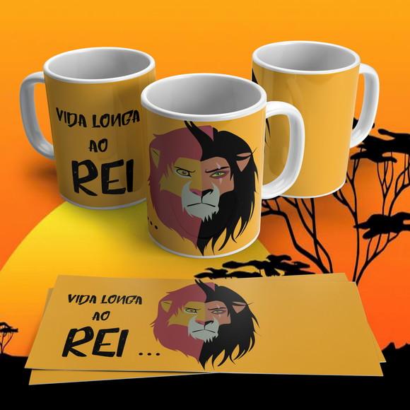 Caneca “Simba x Scar – Vida longa ao Rei”