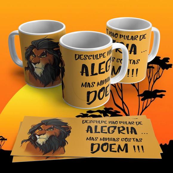 Caneca Scar (O Rei Leão)