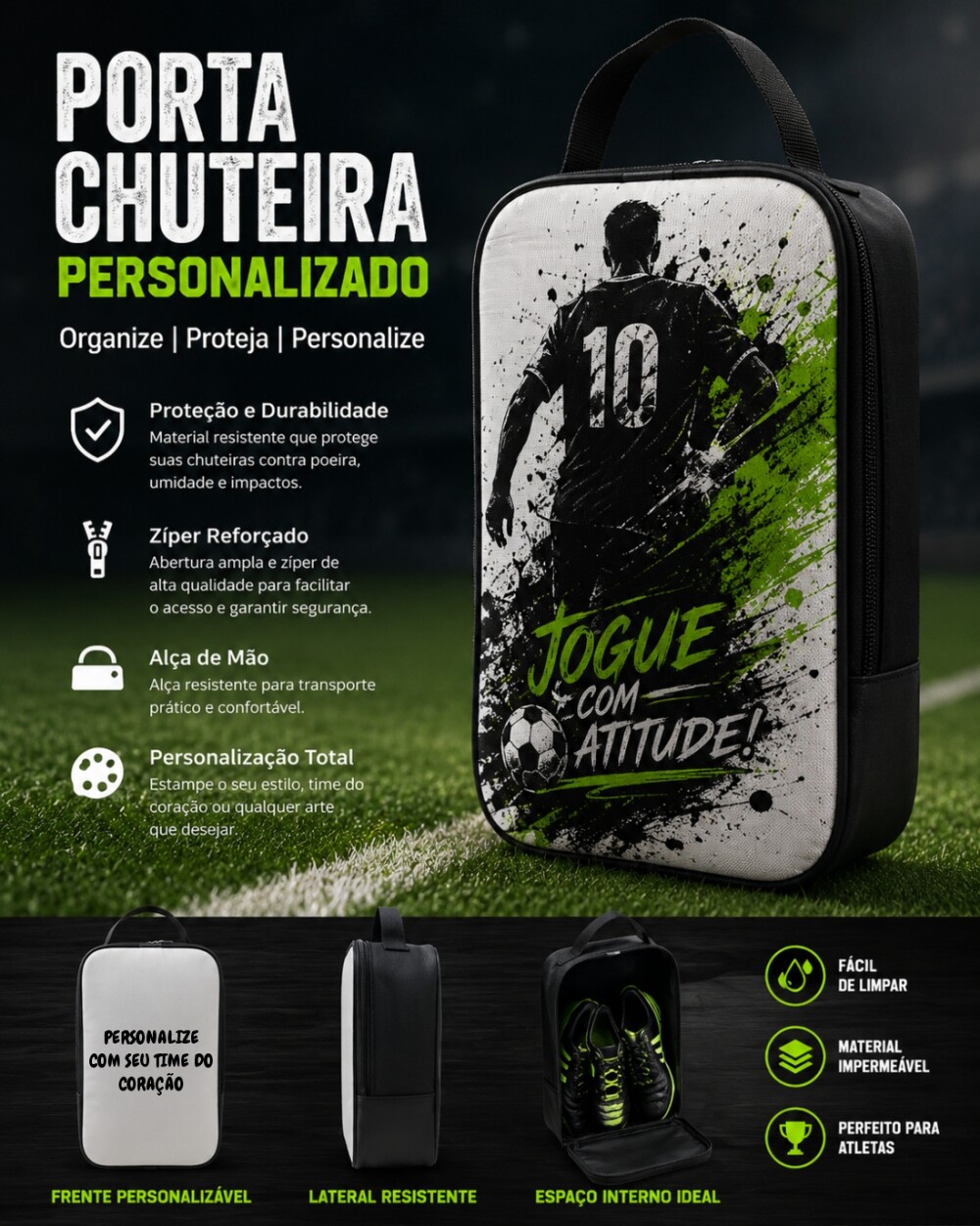 Porta Chuteiras Personalizada ( no Tema Que Desejar)