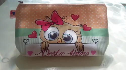 Necessaire Corujinha (tamanho G)
