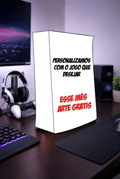 Capa Personalizada Anti Poeira Ps5 Fat