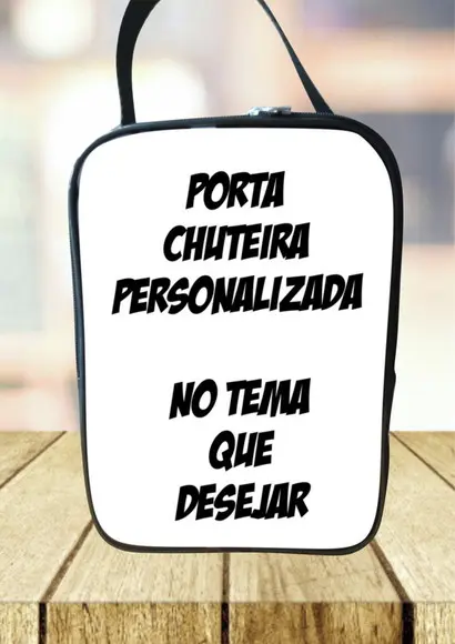 Porta Chuteira Personalizada ( no Tema Que Desejar)