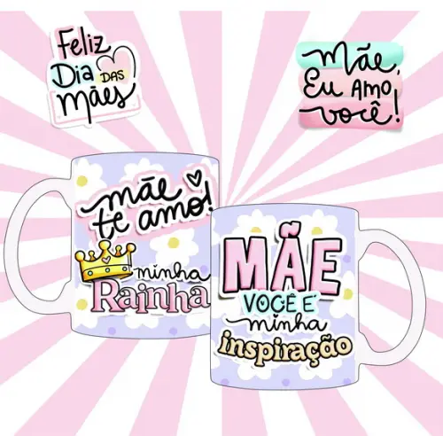 Caneca Dia das Mães