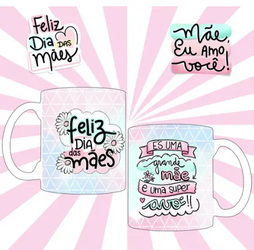 Caneca Dia das Mães