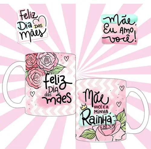 Caneca Dia das Mães