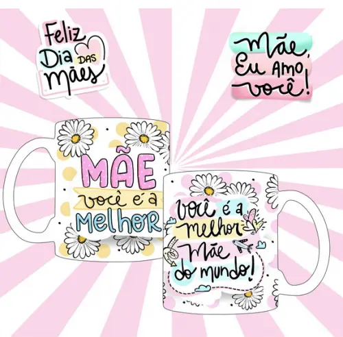 Caneca Dia das Mães