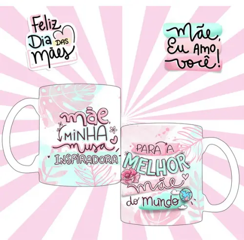 Caneca Dia das Mães