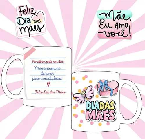 Caneca Dia das Mães