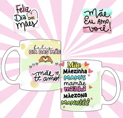 Caneca Dia das Mães