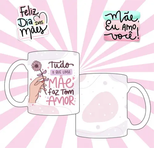 Caneca Dia das Mães