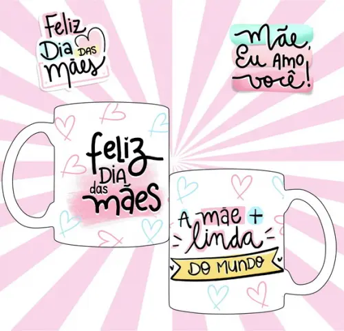 Caneca Dia das Mães