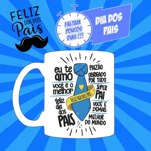 Caneca Pai Eu Te Amo
