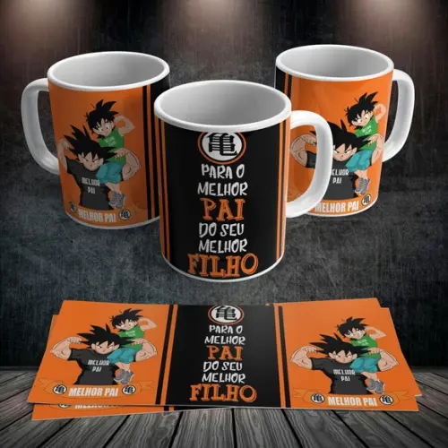 Caneca para o Melhor Pai Goku