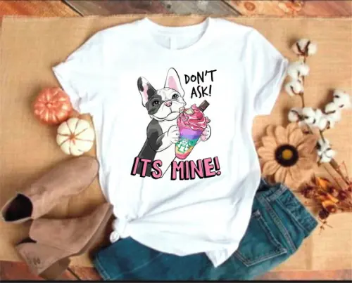 Camiseta Cachorro Sorvete