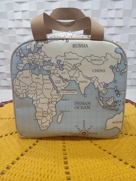 Bolsa Mapa Mundi